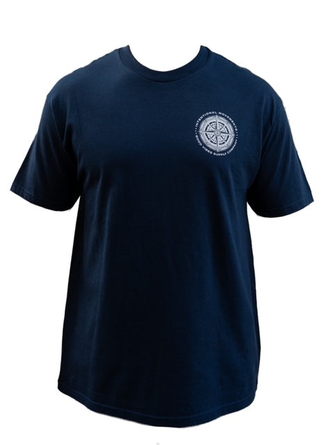 Compass Tee - Navy Blue